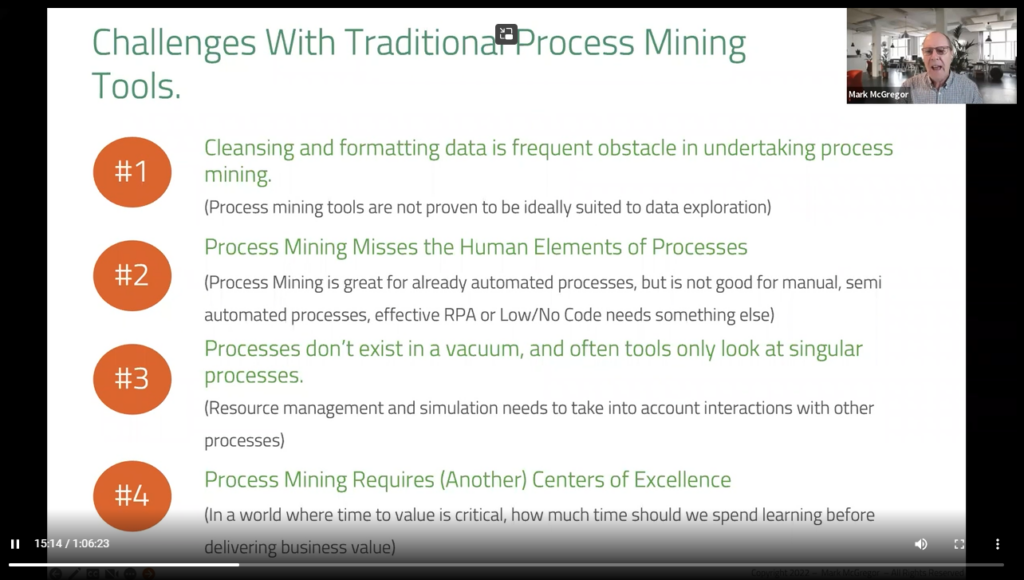 Process Mining Webinar - 4 challenges